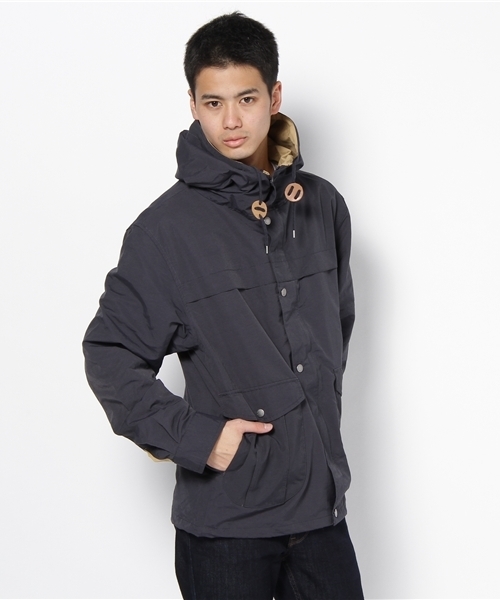 coen（コーエン）の「ナイロンコットンショートマウンテンパーカー（マウンテンパーカー・メンズ・ベージュ/レッド/ネイビー/その他1・SMALL/X-LARGE/LARGE/MEDIUM）」の2枚目の写真