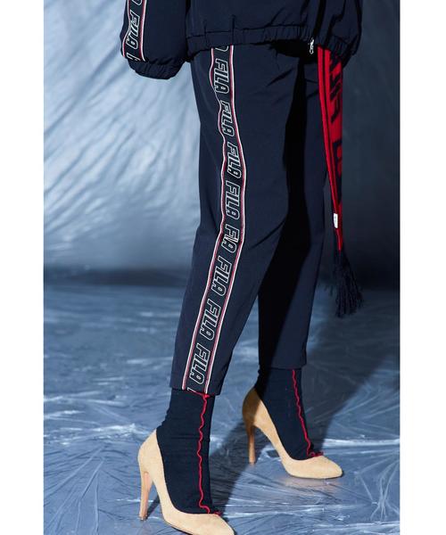 FILA（フィラ）の「＜FILA × monkey time＞ TRACK PANTS/トラックパンツ ◆（その他パンツ・メンズ・ブラック・LARGE/MEDIUM/SMALL）」の4枚目の写真