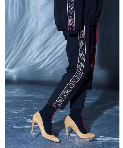FILA（フィラ）の「＜FILA × monkey time＞ TRACK PANTS/トラックパンツ ◆（その他パンツ・メンズ・ブラック・LARGE/MEDIUM/SMALL）」の5枚目の写真