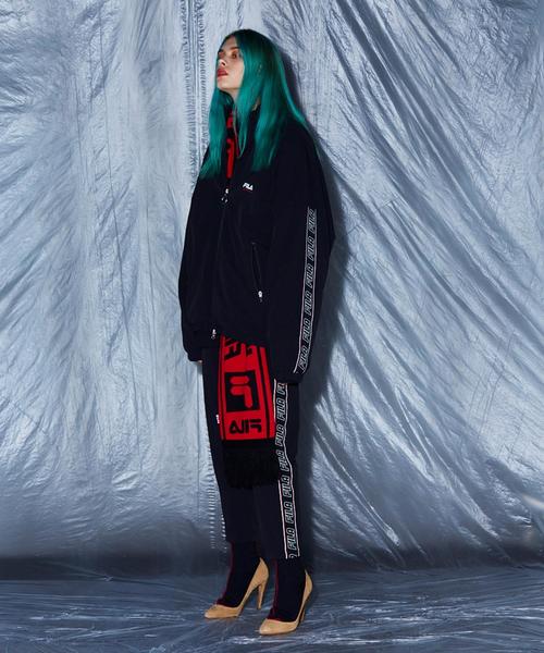 FILA（フィラ）の「＜FILA × monkey time＞ TRACK PANTS/トラックパンツ ◆（その他パンツ・メンズ・ブラック・LARGE/MEDIUM/SMALL）」の6枚目の写真