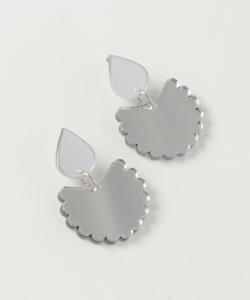 ACCOMMODE（アコモデ）の「ミラーピアス２（ピアス（両耳用）・レディース・ブラック/ベージュ/ブラウン/ブラウン系その他/A/B/C/D/E・FREE）」の14枚目の写真