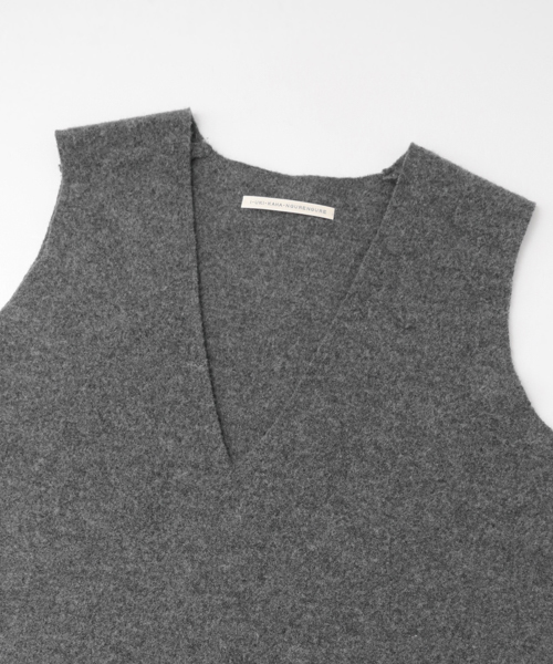 かぐれ（カグレ）の「圧縮スリットワンピース（ワンピース・レディース・チャコールグレー/ブラウン/ネイビー・FREE）」の4枚目の写真