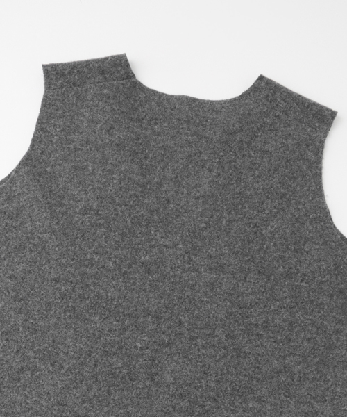 かぐれ（カグレ）の「圧縮スリットワンピース（ワンピース・レディース・チャコールグレー/ブラウン/ネイビー・FREE）」の12枚目の写真