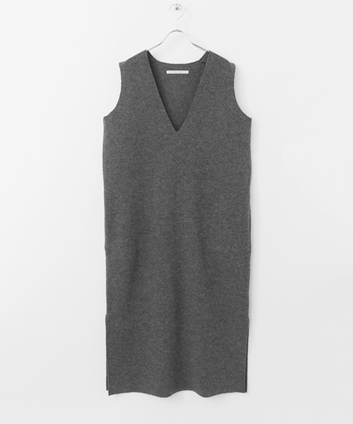 かぐれ（カグレ）の「圧縮スリットワンピース（ワンピース・レディース・チャコールグレー/ブラウン/ネイビー・FREE）」の13枚目の写真