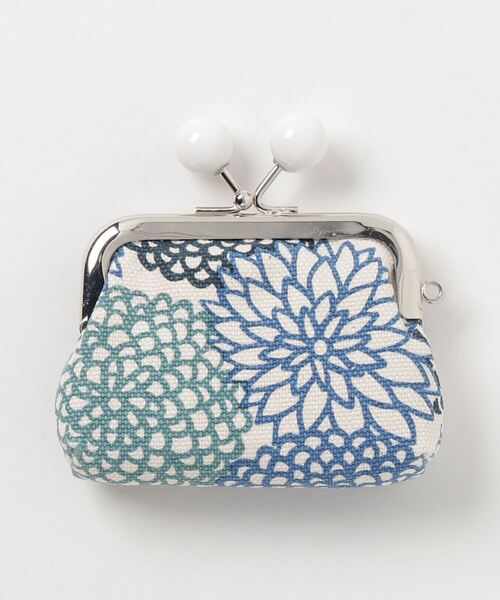 カヤ（カヤ）の「【カヤ】帆布堂 花衣小がま口（コインケース・レディース・ブルー/グリーン/レッド/オレンジ/ピンク・FREE）」の6枚目の写真