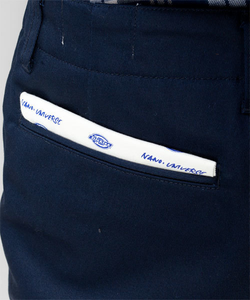 NANO universe（ナノユニバース）の「Dickies×nano･universe 別注ショーツ（チノパンツ・メンズ・ブラック/ベージュ/カーキ/ブルー/ネイビー/ボルドー・SMALL/MEDIUM/LARGE）」の10枚目の写真