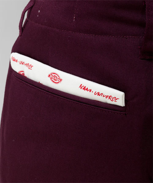 NANO universe（ナノユニバース）の「Dickies×nano･universe 別注ショーツ（チノパンツ・メンズ・ブラック/ベージュ/カーキ/ブルー/ネイビー/ボルドー・SMALL/MEDIUM/LARGE）」の12枚目の写真