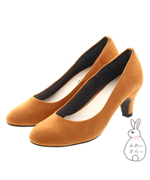 JELLY BEANS | ラウンドトゥプレーンパンプス<ふわさら>(112-6333)JELLY BEANS(ジェリービーンズ)(パンプス)