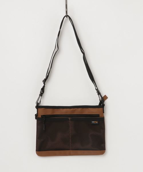 CORDURA(コーデュラ)の「WEGO/CORDURAメッシュポケットサコッシュ(ショルダーバッグ・メンズ・レッド/ブラウン/ブラック・FREE)」の14枚目の写真