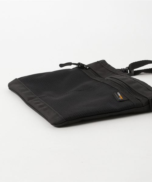 CORDURA(コーデュラ)の「WEGO/CORDURAメッシュポケットサコッシュ(ショルダーバッグ・メンズ・レッド/ブラウン/ブラック・FREE)」の5枚目の写真