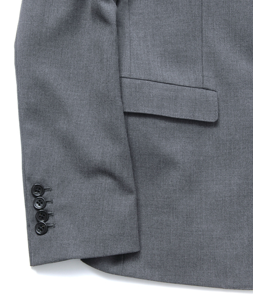 MONKEY TIME（モンキータイム）の「MT 微光沢ドレープギャバ ２B ジャケット◆§5　（テーラードジャケット・メンズ・ブラック/ダークグレー/ネイビー/パープル・SMALL/MEDIUM/LARGE/X-LARGE）」の8枚目の写真