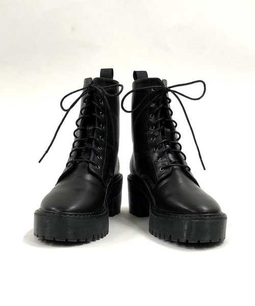 archives（アルシーヴ）の「厚底レースアップブーツ（ブーツ）」 - WEAR