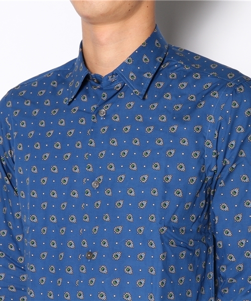 BEAMS（ビームス）の「□Liberty of London / THRINGTON（シャツ/ブラウス・メンズ・ブルー・15 /15.5/14.5）」の5枚目の写真