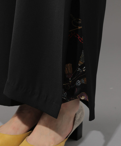PAGEBOY(ページボーイ)の「裾レイヤードパンツ(その他パンツ・レディース・ホワイト/ブラック×ホワイト/ブラック×ブラック・FREE)」の16枚目の写真