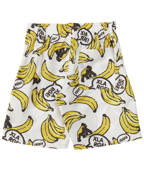 XLARGE KIDS（エクストララージキッズ）の「“BANANA”  BOARD  SHORT（その他パンツ・キッズ・ホワイト・2T/4T/6T/5T/7T）」の2枚目の写真