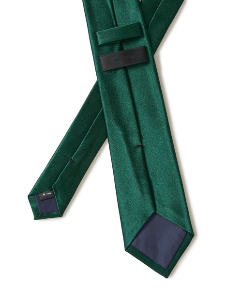 ADPOSION（アドポーション）の「【WEB限定】シルク サテンソリッドカラータイ（ネクタイ・メンズ・レッド/グリーン/シルバー/ホワイト/ブラック/ネイビー/ブラウン・FREE）」の11枚目の写真