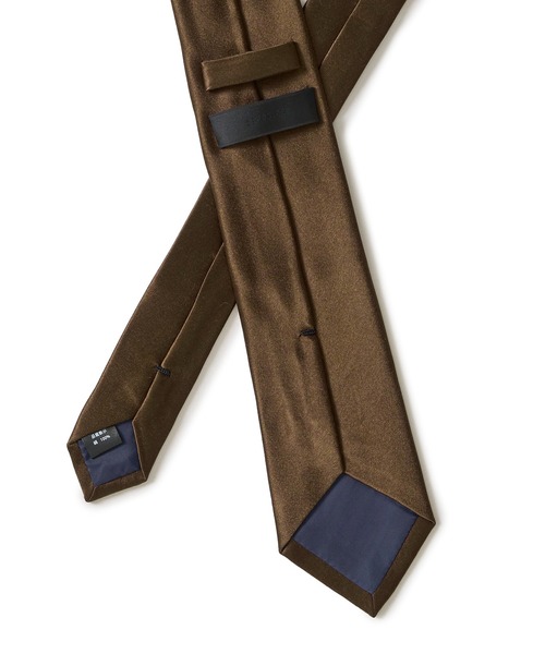 ADPOSION（アドポーション）の「【WEB限定】シルク サテンソリッドカラータイ（ネクタイ・メンズ・レッド/グリーン/シルバー/ホワイト/ブラック/ネイビー/ブラウン・FREE）」の12枚目の写真