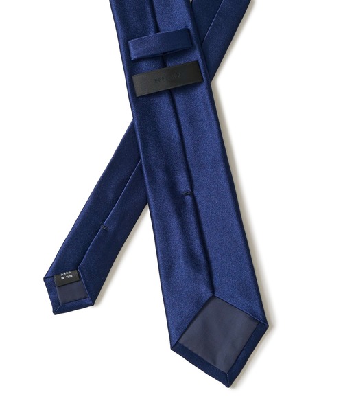 ADPOSION（アドポーション）の「【WEB限定】シルク サテンソリッドカラータイ（ネクタイ・メンズ・レッド/グリーン/シルバー/ホワイト/ブラック/ネイビー/ブラウン・FREE）」の10枚目の写真