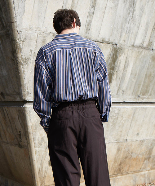 MAISON SPECIAL（メゾンスペシャル）の「先染めタックストライプ