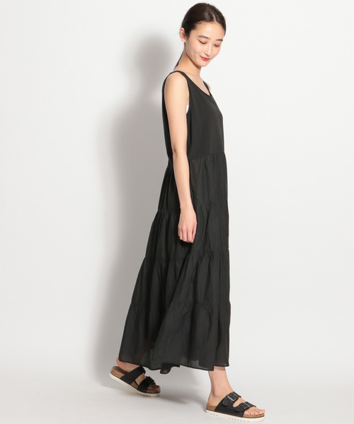 niko and...（ニコアンド）の「インドボイルティアードワンピース（ワンピース・レディース・ブラック/ベージュ/ブラウン/ブルー/パープル/オレンジ・MEDIUM/LARGE）」の14枚目の写真