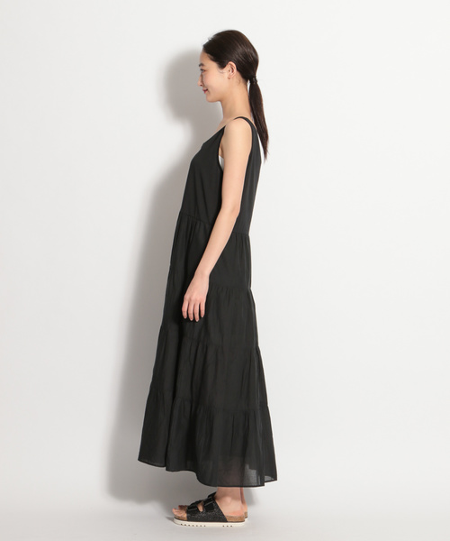 niko and...（ニコアンド）の「インドボイルティアードワンピース（ワンピース・レディース・ブラック/ベージュ/ブラウン/ブルー/パープル/オレンジ・MEDIUM/LARGE）」の9枚目の写真