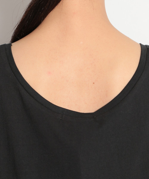 niko and...（ニコアンド）の「インドボイルティアードワンピース（ワンピース・レディース・ブラック/ベージュ/ブラウン/ブルー/パープル/オレンジ・MEDIUM/LARGE）」の8枚目の写真