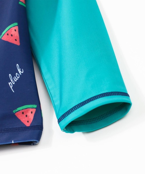BRANSHES（ブランシェス）の「スイカ柄ラッシュガード（ラッシュガード