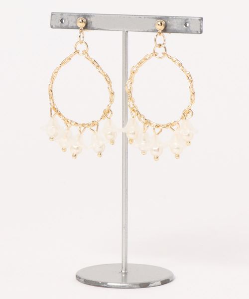 natural couture（ナチュラルクチュール）の「お花パールアソートピアス（ピアス（両耳用）・レディース・その他1/その他2/その他3・FREE）」の2枚目の写真
