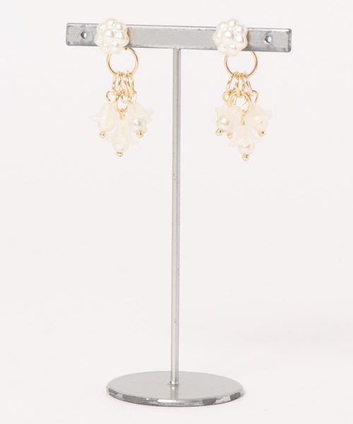 natural couture（ナチュラルクチュール）の「お花パールアソートピアス（ピアス（両耳用）・レディース・その他1/その他2/その他3・FREE）」の3枚目の写真