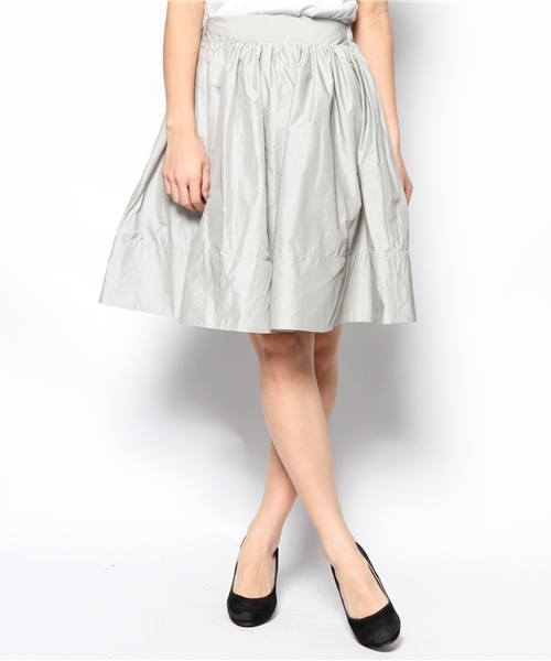 Chico（チコ）の「ストライプタフタSK（スカート・レディース・ホワイト系その他/ブルー系その他/ネイビー/グリーン・FREE）」の6枚目の写真