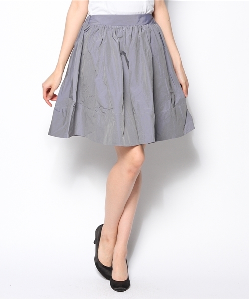 Chico（チコ）の「ストライプタフタSK（スカート・レディース・ホワイト系その他/ブルー系その他/ネイビー/グリーン・FREE）」の5枚目の写真