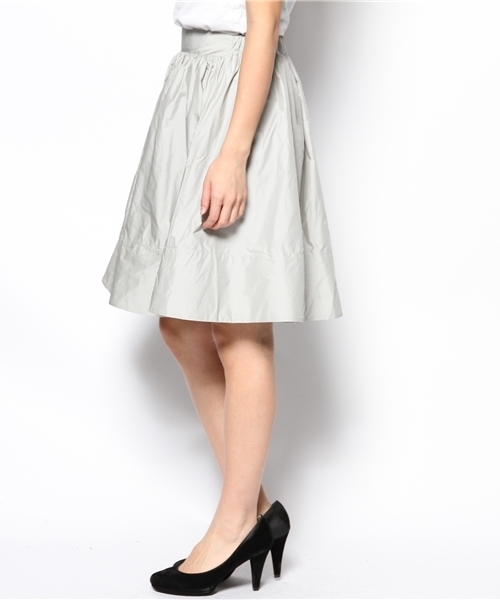 Chico（チコ）の「ストライプタフタSK（スカート・レディース・ホワイト系その他/ブルー系その他/ネイビー/グリーン・FREE）」の14枚目の写真