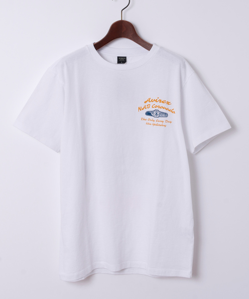 レア✨️AVIREXアヴィレックス ピンナップガールプリント半袖シャツ AVIREX（アヴィレックス）の「COLOR PINUP GIRL PRINT T-SHIRT⁄ カラー