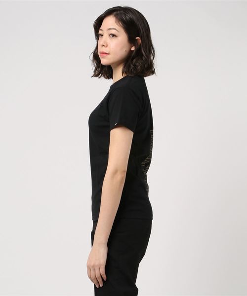 VANS(バンズ)の「半袖Tシャツ VANS VA19SS-GT06(Tシャツ/カットソー・レディース・ホワイト/ブラック/ライトパープル・S/M)」の4枚目の写真