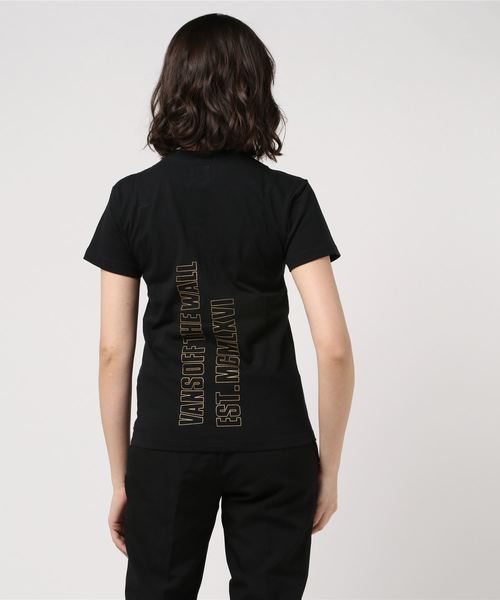 VANS(バンズ)の「半袖Tシャツ VANS VA19SS-GT06(Tシャツ/カットソー・レディース・ホワイト/ブラック/ライトパープル・S/M)」の5枚目の写真
