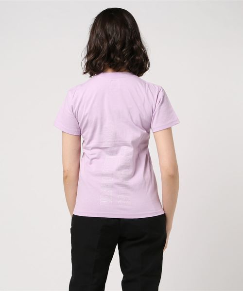 VANS(バンズ)の「半袖Tシャツ VANS VA19SS-GT06(Tシャツ/カットソー・レディース・ホワイト/ブラック/ライトパープル・S/M)」の7枚目の写真