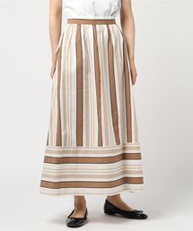 Te chichi | ストライプ切替スカート(スカート)