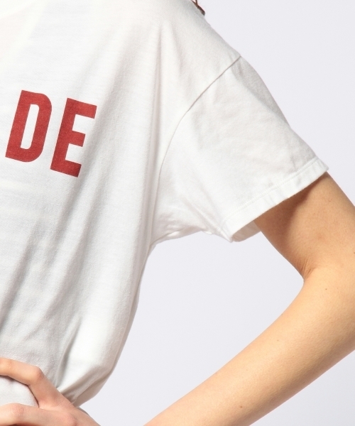 Another Edition（アナザーエディション）の「AE PRT T×BOR フレア OP ◆（ワンピース・レディース・ホワイト/コバルトブルー/ネイビー・フリー）」の11枚目の写真