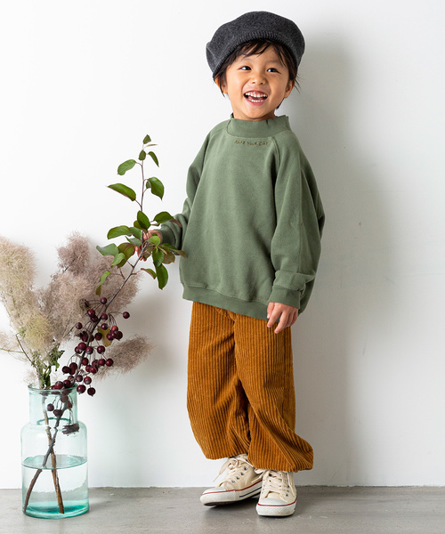 MAKE YOUR DAY（メイクユアデイ）の「ストレッチ親子コールバルーンパンツ■80～140cm（その他パンツ・キッズ・カーキ/ピンク/アイボリー/キャメル・90/100/110/120/80/130/140）」の9枚目の写真