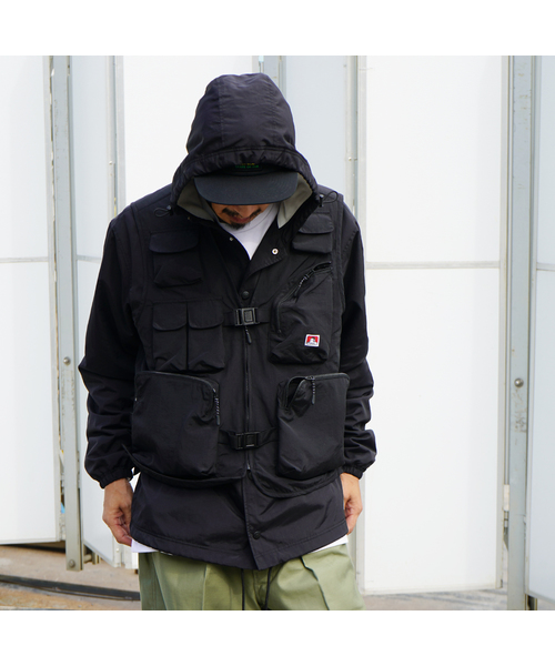 BEN DAVIS（ベンデイビス）の「BEN DAVIS FISHING　VEST（ベスト・レディース・ブラック/ベージュ・MEDIUM/LARGE）」の11枚目の写真