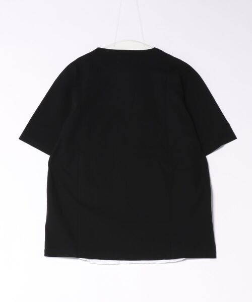 Bling Leads(ブリングリーズ)の「/Bl/:ポケット付きTシャツ タンクトップアンサンブル(Tシャツ/カットソー・レディース・ブラック/キャメル/ホワイト/ブラウン・MEDIUM/LARGE)」の5枚目の写真
