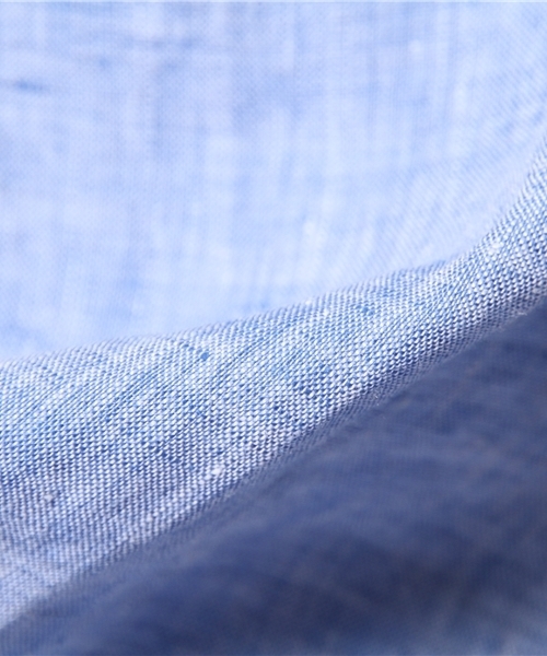 green label relaxing（グリーンレーベルリラクシング）の「LINEN SKIPPER 7/SL シャツ（シャツ/ブラウス・メンズ・ホワイト/コバルトブルー/ネイビー・LARGE/SMALL/MEDIUM）」の9枚目の写真