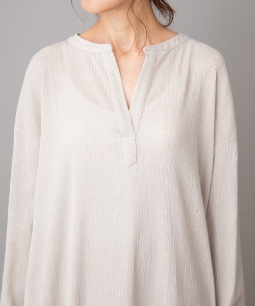 Munich（ミューニック）の「ツイストプリーツワンピース(セットアップ可)（ワンピース・レディース・アイボリー/ブラック/ライトベージュ/ライトグリーン・FREE）」の19枚目の写真