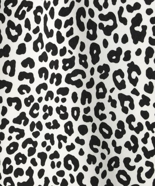 BEAUTY&YOUTH UNITED ARROWS（ビューティーアンドユースユナイテッドアローズ）の「BY∴ レオパードプリントマキシ丈スカート 2о（スカート・レディース・ブラック/オフホワイト・SMALL/LARGE/MEDIUM）」の7枚目の写真