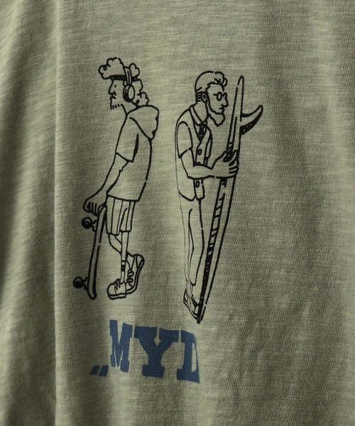 MAKE YOUR DAY（メイクユアデイ）の「【リンクコーデ】オジサンスケボーロンパス（ロンパース・キッズ・ブラック/カーキ/オフホワイト/オレンジ・70/80）」の10枚目の写真