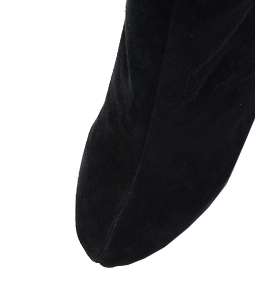 DURAS（デュラス）の「ジップショートブーツ（ブーツ・レディース・ブラック/ベージュ/ブラウン/キャメル・MEDIUM/SMALL）」の11枚目の写真