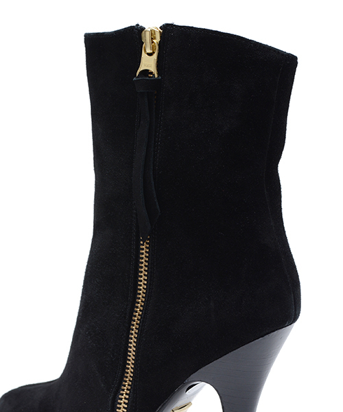 DURAS（デュラス）の「ジップショートブーツ（ブーツ・レディース・ブラック/ベージュ/ブラウン/キャメル・MEDIUM/SMALL）」の14枚目の写真