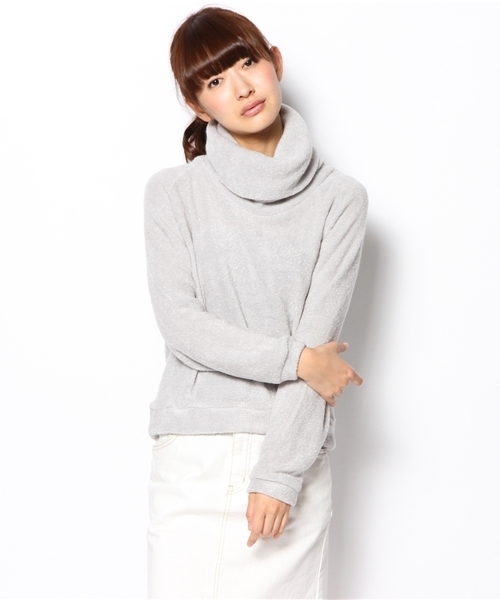 WEGO（ウィゴー）の「WEGO/オフタートルニットソー（ニット/セーター・レディース・アイボリー/グレー・FREE）」の10枚目の写真