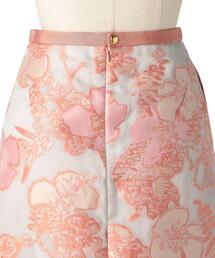Drawer ドゥロワー 17SS フラワージャカードスカート Drawer ドゥロワー 17SS フラワージャカードスカート Drawer
