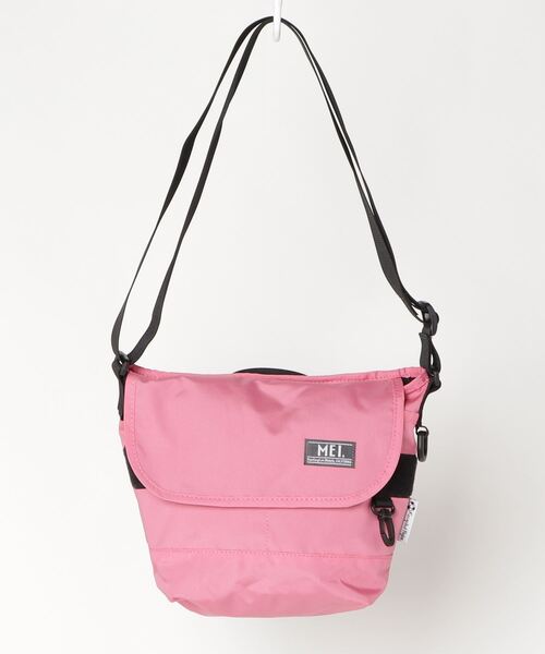 MEI(メイ)の「∴【 MEI / メイ 】20 OLD BASIC MINI MESSENGER メッセンジャーバック ボディバック(ショルダーバッグ・メンズ・ピンク/グリーン/ブラウン/ブラック/パープル/グレー/ベージュ/カーキ・FREE/フリー)」の2枚目の写真